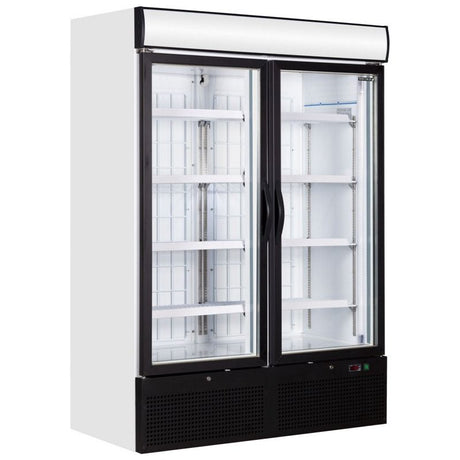 Tefcold Double Glass Door Upright Display Freezer - NF5000G Upright Glass Door Freezers Tefcold   