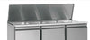 Tefcold G-Line Three Door GN 1/1 Pizza Prep Saladette Counter - GS365 Pizza Prep Counters - 3 Door Tefcold   