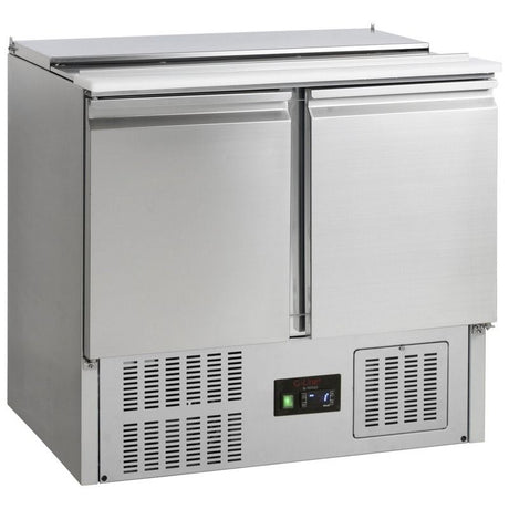 Tefcold G-Line Two Door GN 1/1 Pizza Prep Saladette Counter - GS92