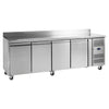 Tefcold Gastronorm Counter Freezer - CF7410 Refrigerated Counters - Four Door Tefcold   
