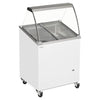 Tefcold Scoop Ice Cream Counter Display 4 x 5 Litre - IC200SCE + CANOPY Ice Cream Display Freezers Tefcold   