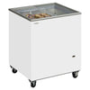 Tefcold Sliding Flat Glass Lid Chest Freezer - IC200SC Display Chest Freezers Tefcold   
