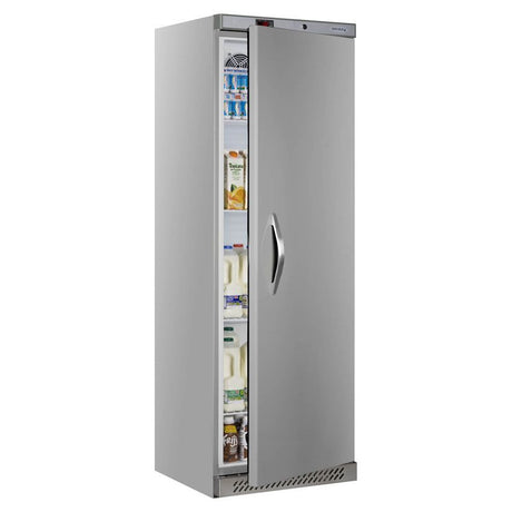 Tefcold Single Door Upright Storage Fridge Stainless Steel - UR400S Refrigeration Uprights - Single Door Tefcold   