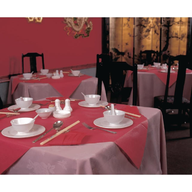 Tork Paper Slipcover Red (Pack of 25) - DM174 Banquet Rolls & Slip Covers Tork   