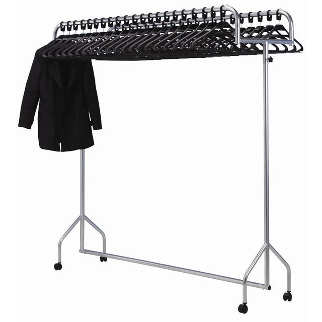 Twin Top Steel Garment Rail - CG769 Cloakroom Systems Bolero   