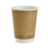 Vegware Compostable Coffee Cups Double Wall 340ml / 12oz (Pack of 500) - GH021 Disposable Cups Vegware   