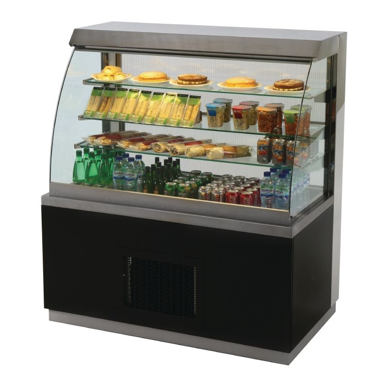 Victor Optimax Refrigerated Display Unit 1300mm - GL359 Refrigerated Floor Standing Display Victor   