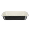 Vogue Black Cast Iron Roasting Dish Large - U572 Cast Iron Cookware Vogue