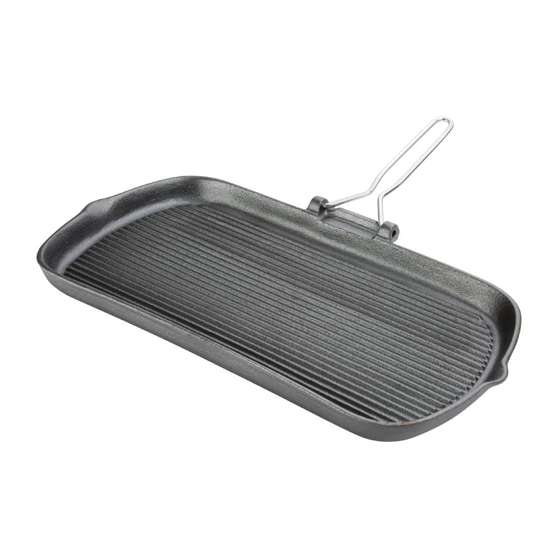 Vogue Cast Iron Grill Pan - K417 Oven to Table Vogue   