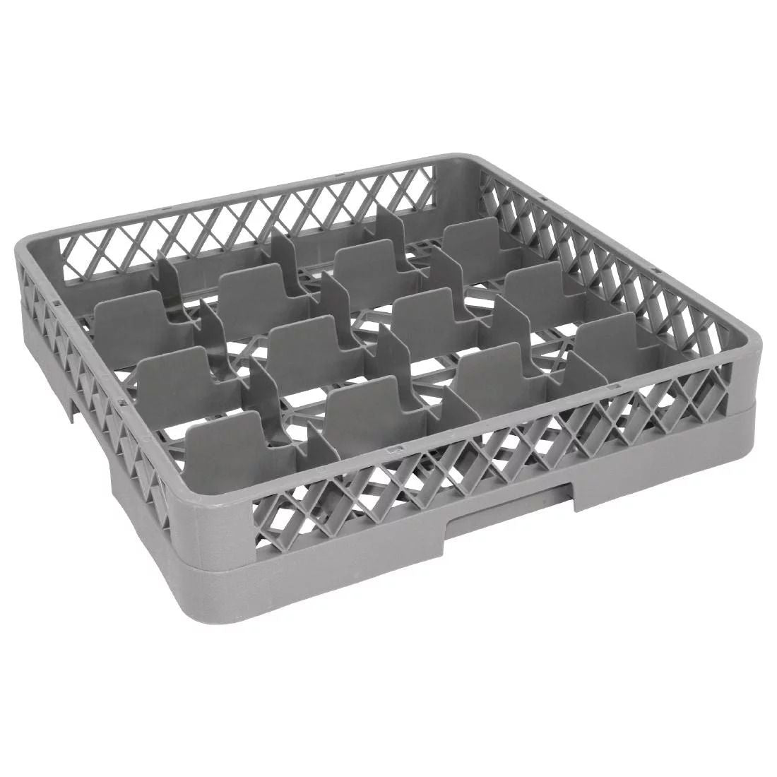 Vogue Glass Rack 16 Compartments - F612 Baskets and Racks Vogue   
