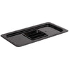 Vogue Polycarbonate 1/3 Gastronorm Lid Black - U476 GN Gastronorm Pans Vogue   