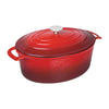 Vogue Red Oval Casserole Dish 6Ltr - GH314 Oven to Table Vogue   