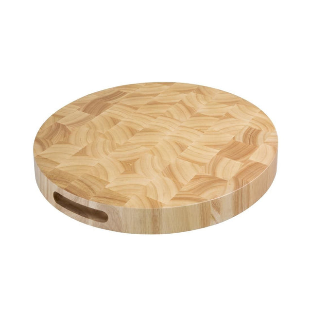 Vogue Round Wooden Chopping Board - C488 Utensils & Gadgets Vogue   
