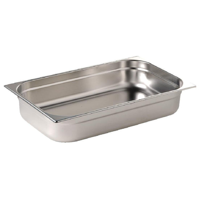 Vogue Stainless Steel 1/1 Gastronorm Pan 65mm - K903
