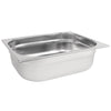Vogue Stainless Steel 1/2 Gastronorm Pan 100mm - K928 GN Gastronorm Pans Vogue   