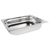 Vogue Stainless Steel 1/2 Gastronorm Pan 65mm - K927