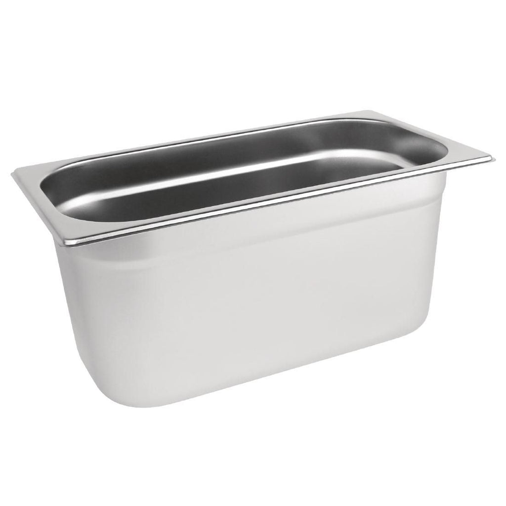 Vogue Stainless Steel 1/3 Gastronorm Pan 150mm - K934