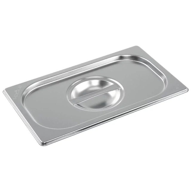Vogue Stainless Steel 1/4 Gastronorm Lid - K972 GN Gastronorm Pans Vogue   