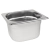 Vogue Stainless Steel 1/6 Gastronorm Pan 100mm - K991 GN Gastronorm Pans Vogue   