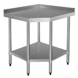 Vogue Stainless Steel Corner Table 700mm - GL278