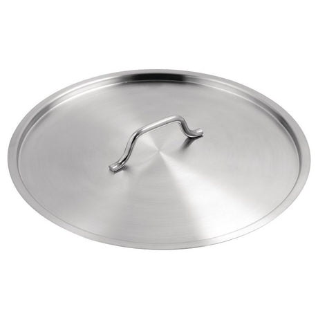 Vogue Stainless Steel Saucepan Lid 360mm - T147 Stock Pots Vogue   