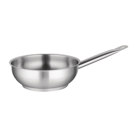 Vogue Stainless Steel Saute Pan 200mm - M947