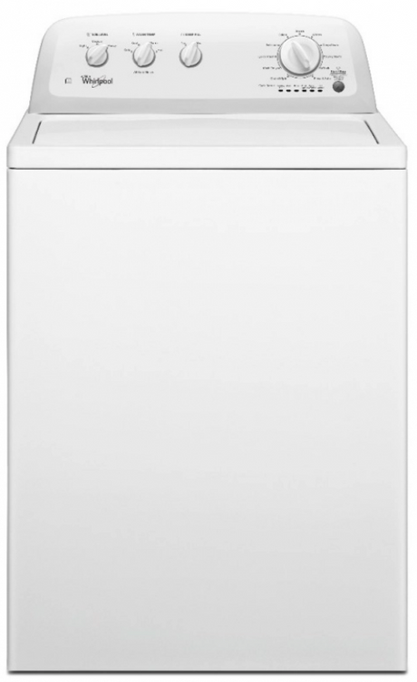 Whirlpool Atlantis Classic Top Loading Washing Machine - 3LWTW4705FW Washing Machines and Dryers Whirlpool   