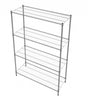 Empire 4-Tier Heavy-Duty Wire Shelving Unit | 1200mm Wide, 120kg Per Shelf Storage Rack – RACK-1200 Chrome Wire Shelving and Racking Empire