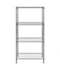 Empire 4-Tier Heavy-Duty Wire Shelving Unit | 750mm Wide, 120kg Per Shelf Storage Rack – RACK-750 Chrome Wire Shelving and Racking Empire