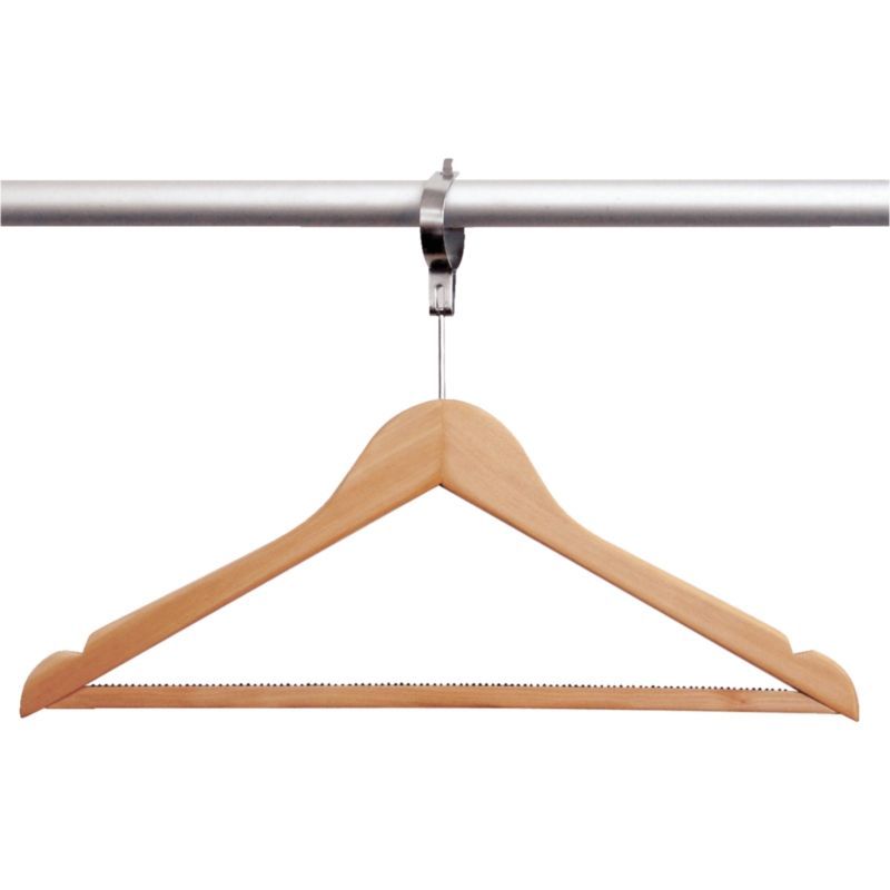 Wooden Security Hanger - T858 Cloakroom Systems Bolero   